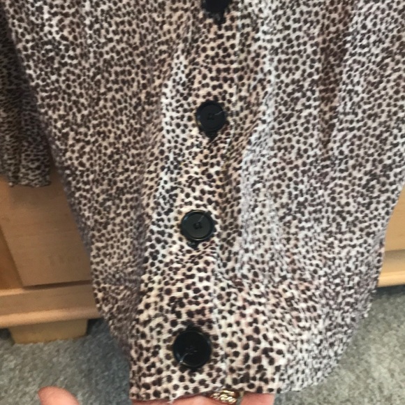 Loft Animal Print Cardigan - Picture 4 of 5